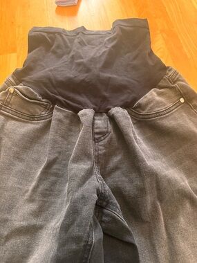 Motherhood Black Maternity Stretch Jeans